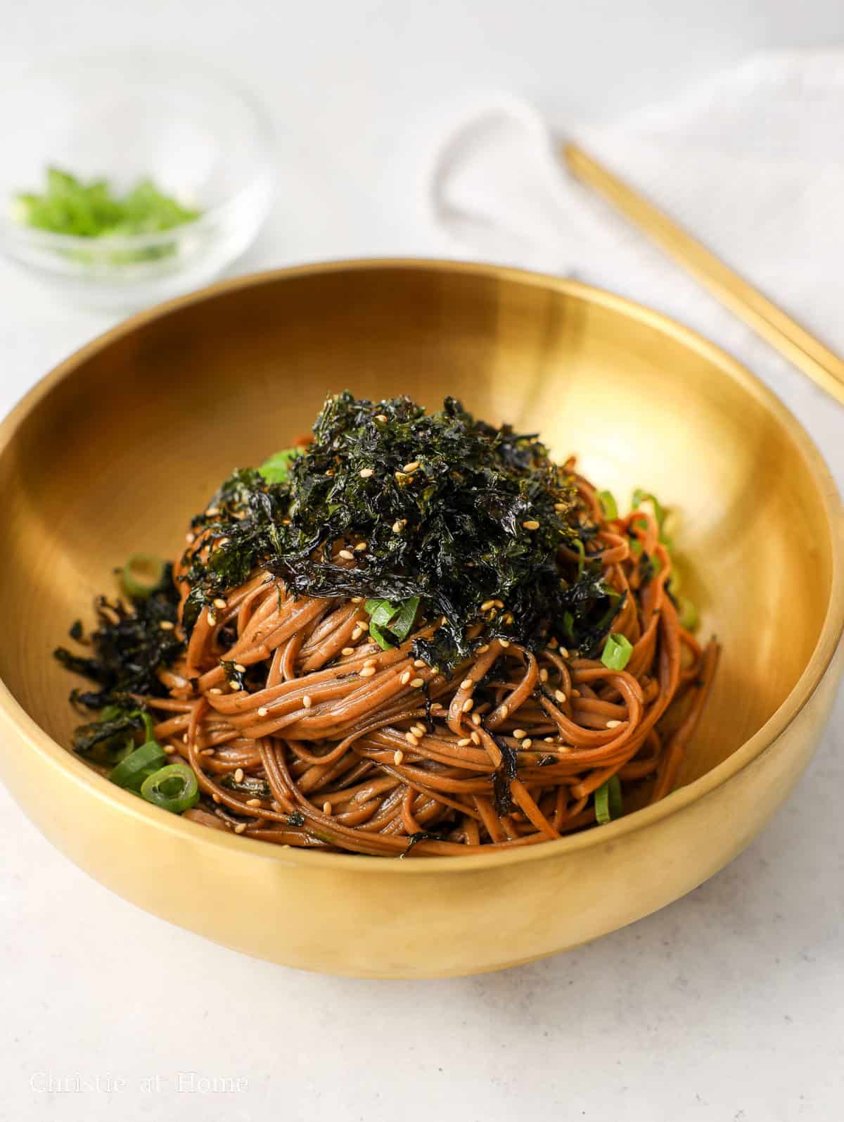 Korean Perilla Oil Noodles